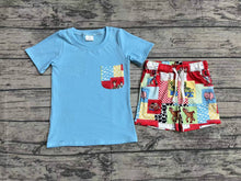 Load image into Gallery viewer, Baby Boys Toy Shirts Top Shorts Outfits Clothes Sets