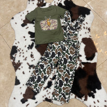 Load image into Gallery viewer, Baby Boys Deer Shirts Camouflage Denim Overall 2pcs Clothes Sets