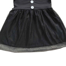 Load image into Gallery viewer, Baby Girls Black Tutu Movie Knee Length Dresses