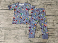 Load image into Gallery viewer, Baby Boys Truck pants pajamas clothing sets