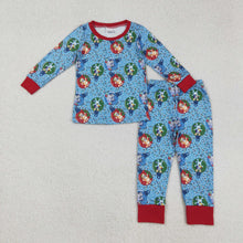Load image into Gallery viewer, Baby Boys Christmas Dogs Top Pants Pajamas Clothes Sets