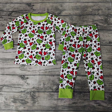 Load image into Gallery viewer, baby boys christmas cartoon pajamas pants sets