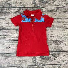 Load image into Gallery viewer, Baby Boys Cartoon Red Summer Pullovers Tops