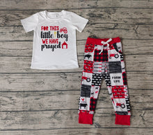Load image into Gallery viewer, Baby Boys Farm Life Short Sleeve Tops Pants Clothes Sets