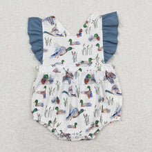 Load image into Gallery viewer, Baby Boys Girls Ducks Sibling Sister Brother Rompers Pajamas Clothes Sets
