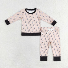 Load image into Gallery viewer, Baby Boys Western Brother Sibling Top Pants Pajamas Clothes Sets