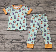 Load image into Gallery viewer, Baby Boys Halloween Dogs Shirt Pants Pajamas Outfits Clothes Sets