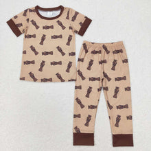 Load image into Gallery viewer, Baby Boys Camo Duck Call Sibling Brother Bamboo Pajamas Clothes Sets
