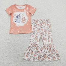 Load image into Gallery viewer, Baby Girls Big Little Sister Dog Sibling Clothes Sets