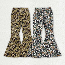 Load image into Gallery viewer, 2 Colors Adult Women Camo Duck Denim Bell Pants Jeans