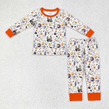 Load image into Gallery viewer, Baby Boys Halloween Magic Top Pants Pajamas Clothes Sets