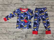 Load image into Gallery viewer, Baby Boys Christmas Train Tee Shirt Pants Pajamas Clothes Sets