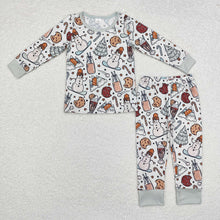 Load image into Gallery viewer, Baby Boys Christmas Cookie Snowman Bamboo Pajamas Clothes Sets