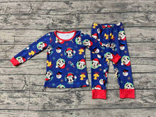 Load image into Gallery viewer, Baby Boys Christmas Cartoon Mouse Top Pants Pajamas Clothes Sets