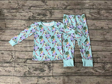 Load image into Gallery viewer, Baby Boys Christmas Cartoon Dogs Top Pants Bamboo Pajamas Clothes Sets
