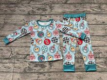 Load image into Gallery viewer, Baby Boys Christmas Smile Disco Bamboo Pajamas Clothes Sets