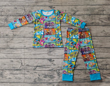 Load image into Gallery viewer, Baby Boys Cartoon Lions Bamboo Pajamas Clothes Sets