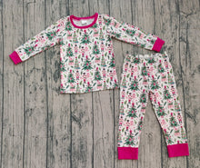Load image into Gallery viewer, Baby Boys Christmas Trees Soldiers Top Pant Pajamas Sets