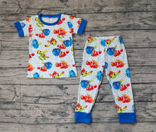 Load image into Gallery viewer, Baby Boys Fish Turtle Tops Pants Pajamas Clothes Sets