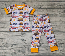 Load image into Gallery viewer, Baby Boys Pumpkin Digger Tops Pants Pajamas Clothes Sets