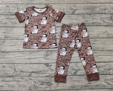 Load image into Gallery viewer, Baby Boys Christmas Camo Santa Bamboo Pajamas Clothes Sets