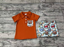 Load image into Gallery viewer, Baby Boys Pocket Shirts Western Racing Car Cactus Shorts Clothes Sets
