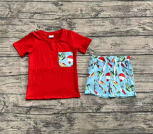 Load image into Gallery viewer, Baby Boys Fishing Float Pocket Shirts Top Shorts Clothes Sets