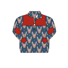 Load image into Gallery viewer, Baby boys deer pullover long sleeve shirts