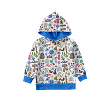 Load image into Gallery viewer, Baby Boys Cartoon Long Sleeve Hoodie Tops