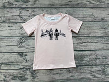 Load image into Gallery viewer, Baby Boys Short Sleeve Cowboys Cactus Tee Shirts Tops