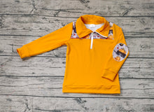 Load image into Gallery viewer, Baby Boys Pumpkin Digger Long Sleeve Pullovers Tops
