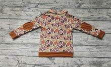 Load image into Gallery viewer, Baby Boys Brown Grey Camo Zip Pullovers Tops