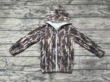 Load image into Gallery viewer, Baby Boys Bottomland Camo Hooded Long Sleeve Zip Jackets Tops
