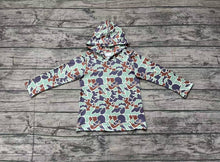 Load image into Gallery viewer, Baby Boys Grey Green Camo Long Sleeve Hooded Tops