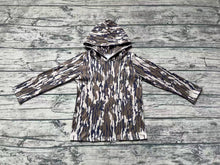 Load image into Gallery viewer, Baby Boys Bottomland Camo Long Sleeve Hooded Tops