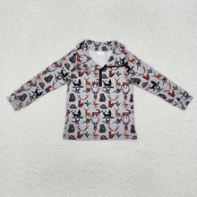Load image into Gallery viewer, Baby Boys Dog Deer Camo Long Sleeve Zip Pullovers Tops