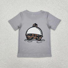 Load image into Gallery viewer, Baby Boys Fishing Camo Float Short Sleeve Tee Shirts Tops