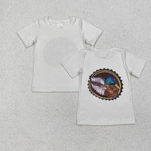 Load image into Gallery viewer, 5 Back Prints Baby Boys Hunting Short Sleeve Tee Shirts Tops