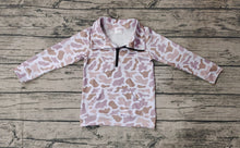 Load image into Gallery viewer, Baby Boys Khaki Camo Zip Pocket Pullovers Tops