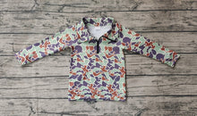 Load image into Gallery viewer, Baby Boys Green Camo Zip Pocket Pullovers Tops