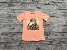 Load image into Gallery viewer, Baby Boys Orange Dog Duck Hunting Tee Shirts Tops