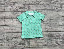 Load image into Gallery viewer, Baby Boys Baseball Bats Green Short Sleeve Tee Shirts Tops