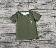Load image into Gallery viewer, Baby Boys Green Deer Camo Short Sleeve Tee Shirts Tops