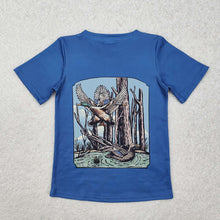 Load image into Gallery viewer, Baby Boys Blue Duck Short Sleeve Tee Shirts Tops