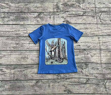 Load image into Gallery viewer, Baby Boys Blue Duck Short Sleeve Tee Shirts Tops