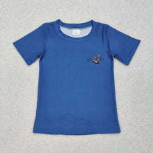 Load image into Gallery viewer, Baby Boys Blue Duck Short Sleeve Tee Shirts Tops