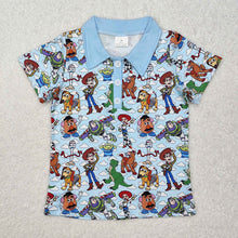 Load image into Gallery viewer, Baby Boys Toy Dogs Cartoon Short Sleeve Tee Shirts Tops