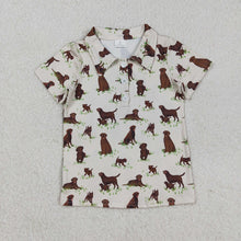 Load image into Gallery viewer, Baby Boys Dogs Southern Hunting Button Pullovers Tops