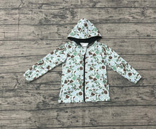 Load image into Gallery viewer, Baby Boys Green Brown Deer Camo Pockets Zipper Southern Hoodies Top
