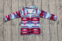 Load image into Gallery viewer, Baby Boys Aztec Zipper Western Pullovers Top